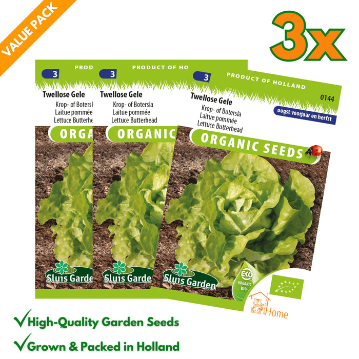 Kropsla zaden – Twellose Gele | Biologisch | Voorjaar & herfst - 3x