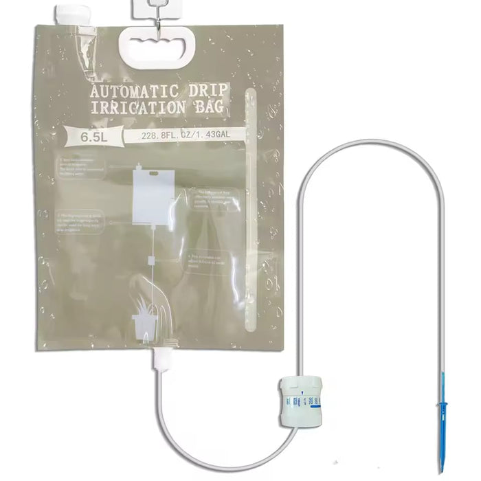 Automatische Druppelirrigatiezak 6,5L – Voor Langdurige Bewatering van Planten & Tuinen