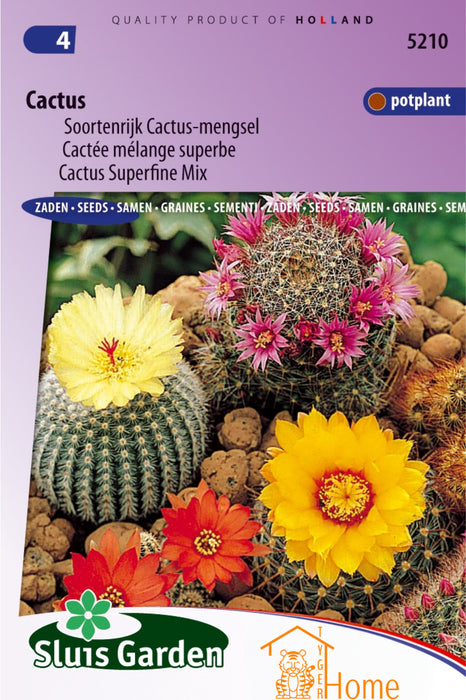 Cactus Soortenrijk Cactus Mengsel Zaden: Kweek Een Diverse Collectie Cactussen - Grow a Diverse Collection of Cacti
