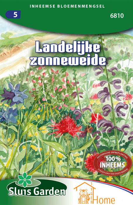Rustieke of Landelijke Zonneweide Zadenmix: Creëer een Authentieke en Kleurrijke Bloemenweide