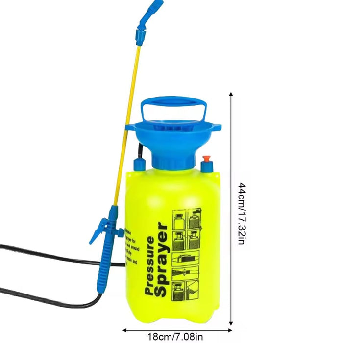 Drukspuit 5L – Tuinsproeier met Verstelbare Nozzle en Draagriem (Voor Planten & Schoonmaak)