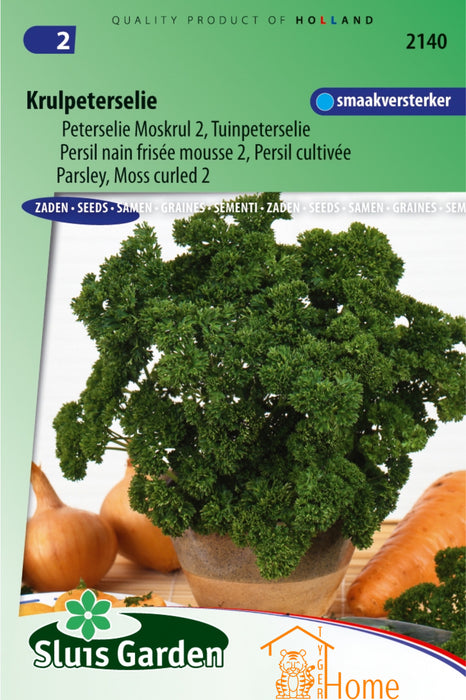 Knulpeterselie Peterselie Moskrul 2 Tuinpeterselie Zaden: Kweek Heerlijke, Aromatische Peterselie - Grow Delicious, Aromatic Curly Parsley - Cultivez du Persil Frisé Savoureux et Aromatique
