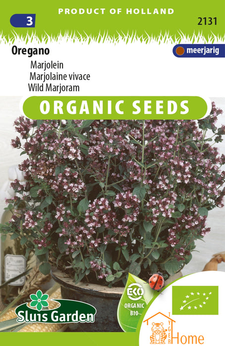 Oregano Marjolein Zaden: Kweek Heerlijke, Aromatische Kruiden met Intense Geur en Kruidige Smaak voor Mediterrane Gerechten, Pizza, Pasta en Kruidenmengsels
