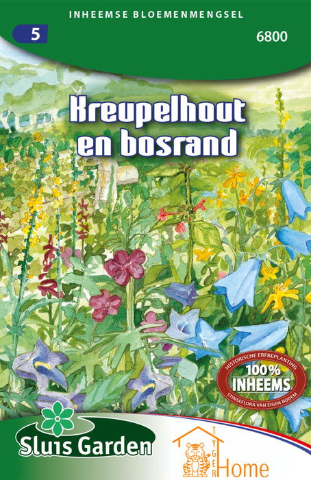 Historisch Zadenmix: Verrijk Zonnige Bosranden en Kreupelhout met Prachtige Wilde Planten