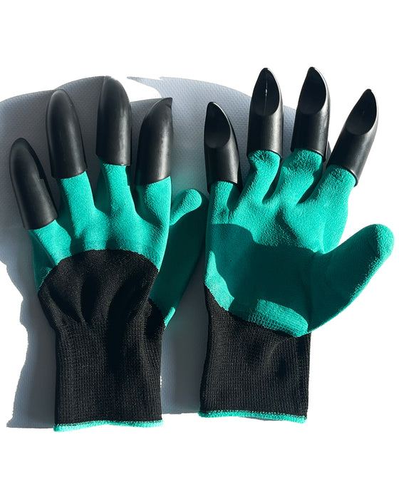 Tuingloven met klauwen – Waterdichte handschoenen voor graven, wieden en planten met klauwvingers