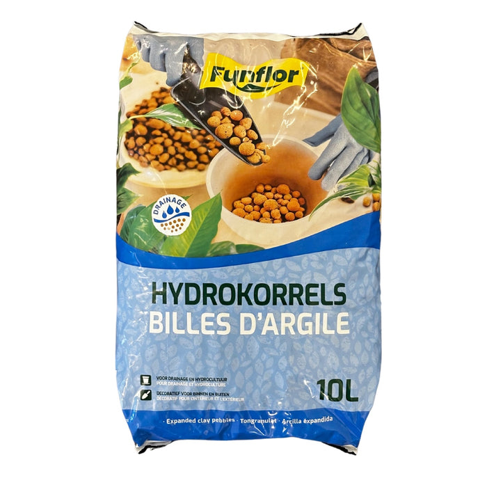 Hydrokorrels 10L HF – Hoogwaardige Drainagekorrels voor Planten, Hydrocultuur & Potgrond – Sterk, Stevig & Stabiel Substraat