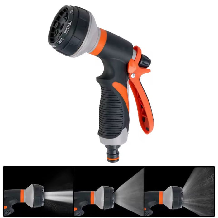 Multifunctionele Tuinsproeikop met 7 Standen – Ergonomisch en Verstelbaar