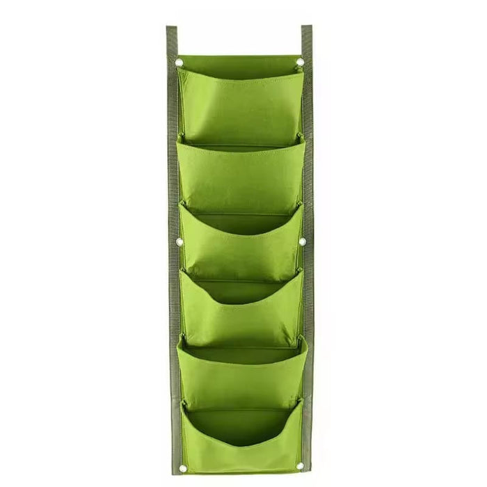 Verticale Hangende Plantenwand – 7 Vakken voor Kruiden, Bloemen & Groenten (40x100 cm)