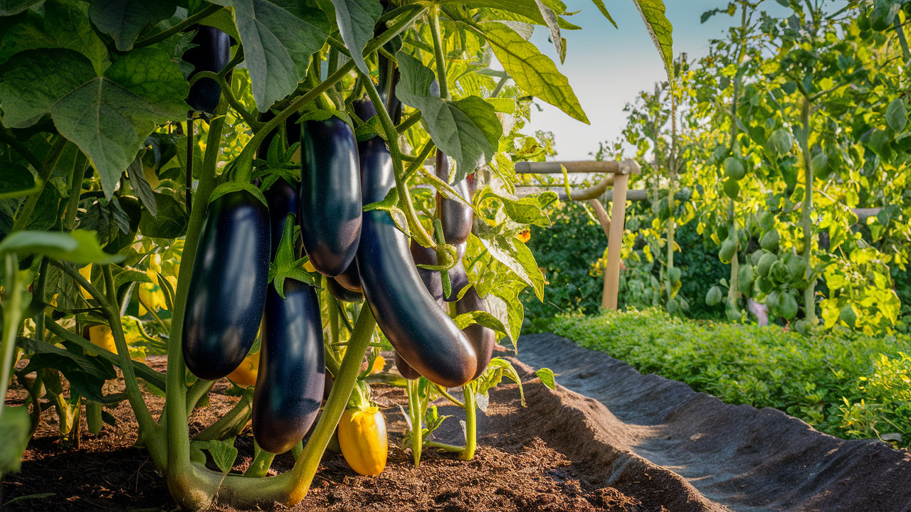 Aubergines binnen kweken: elegant en smakelijk in je wintertuin 🍆