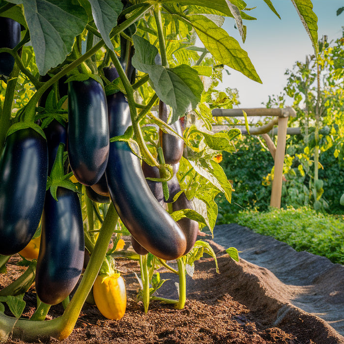 Aubergines binnen kweken: elegant en smakelijk in je wintertuin 🍆