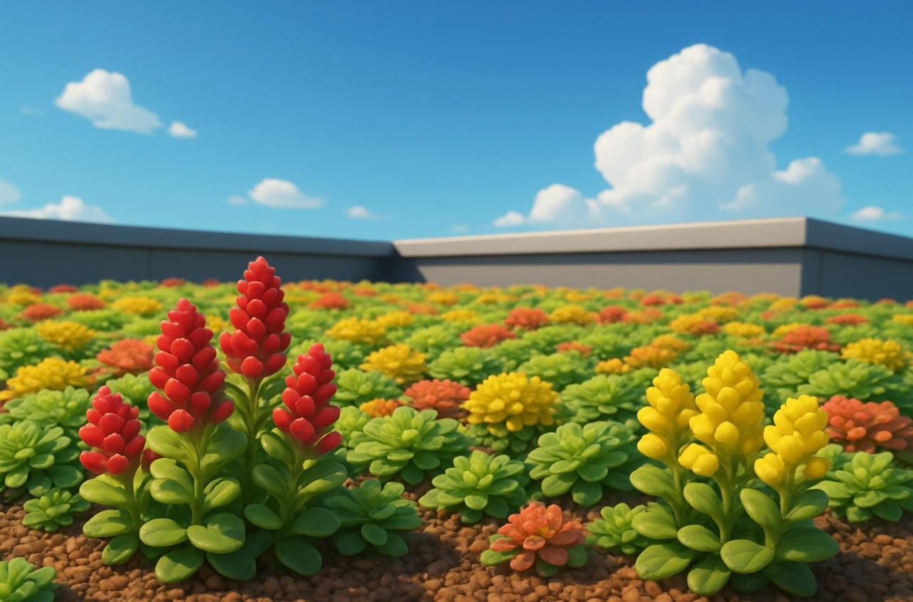 Zo Bespaar Je Energie en Maak Je Je Tuin Groen met Sedum Mix