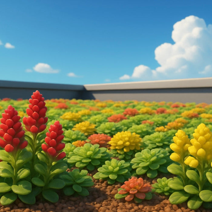 Zo Bespaar Je Energie en Maak Je Je Tuin Groen met Sedum Mix