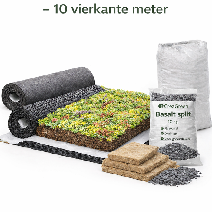 Verleng de levensduur van je dak met een groendak