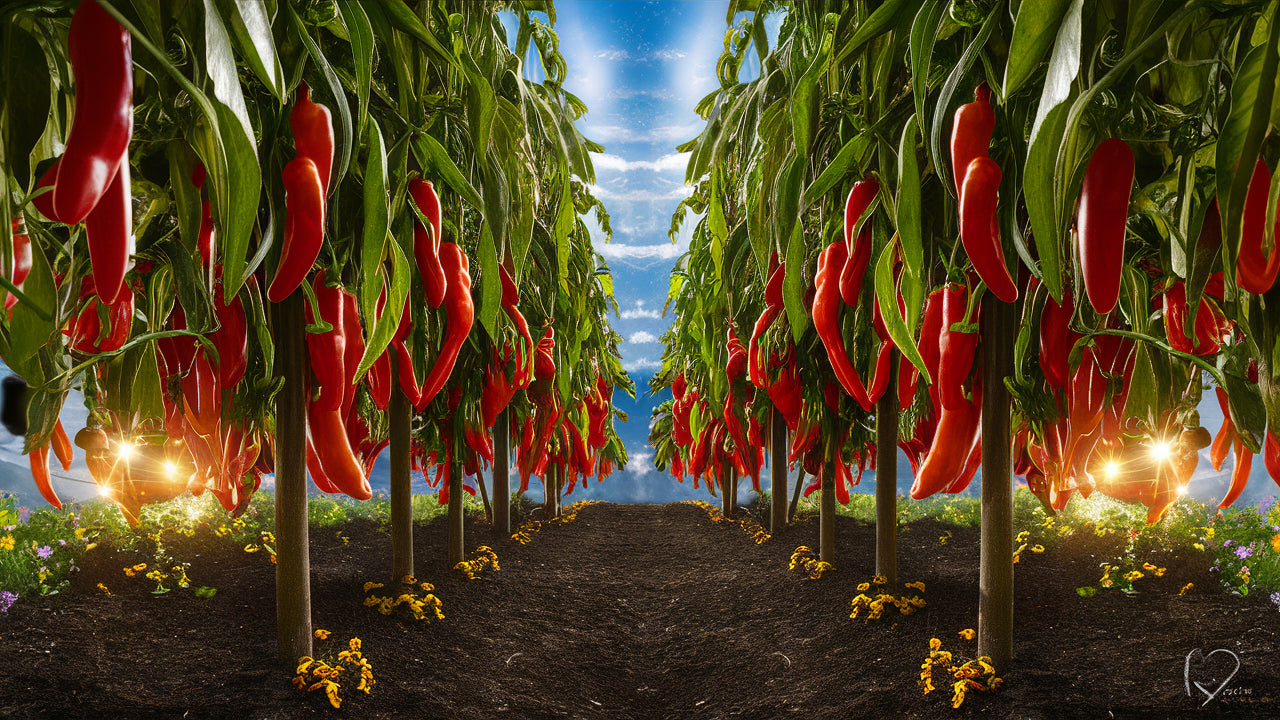 Spaanse pepers binnen kweken: pittig en kleurrijk in je wintertuin 🌶️