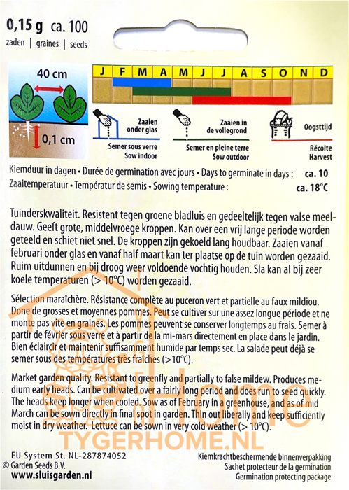 IJsbergsla zaden – Barcelona | Luisresistent | IJssla Batavia