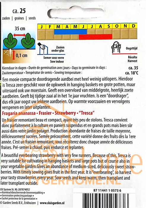 Aardbei Tresca: Kweek Zoete, Heerlijke en Sappige Aardbeien