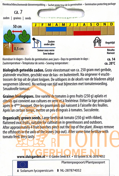 Country Taste F1 Vleestomaat Zaden: Kweek Heerlijke, Vlezige Tomaten met Rijke Smaak en Sappige Textuur - Grow Delicious, Meaty Tomatoes for Your Garden