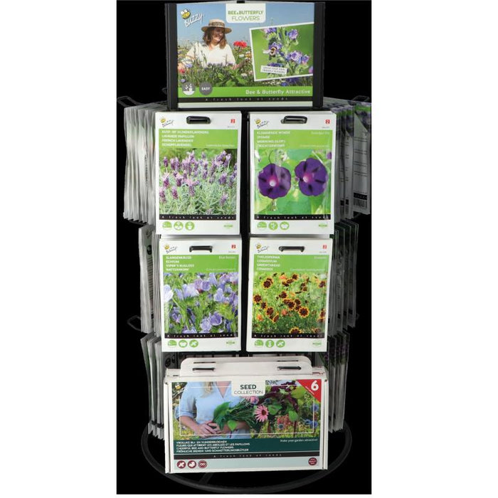 Exotische Planten Zaden Display Set 2 – 120 Stuks (12 Soorten) – Tropische & Unieke Zaden Mix – Kweekset voor Binnen & Buiten
