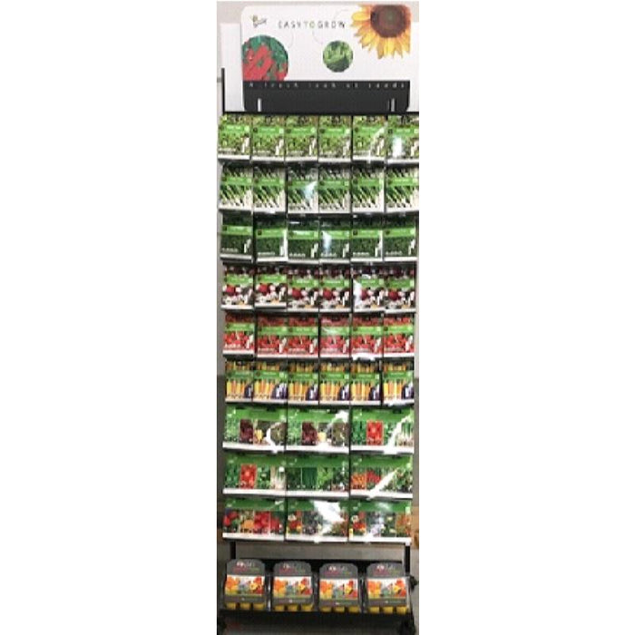 Zaadmatjes & Zaadbanden Display – Complete Kweekset met Groenten, Kruiden & Bloemen – Inclusief Seedpads & Mini Kweekkas