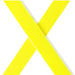 Flexi Rollijn Giant Tape Neon Zwart / Geel