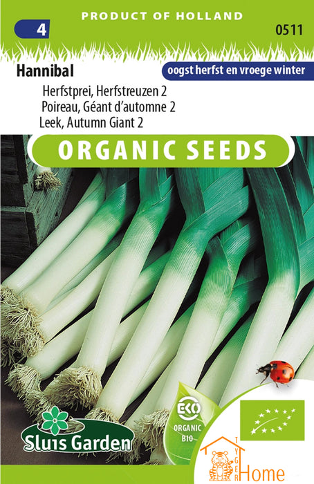 Hannibal Herfstprei Zaden: Kweek Heerlijke, Robuuste Herfstprei - Grow Delicious, Robust Leeks