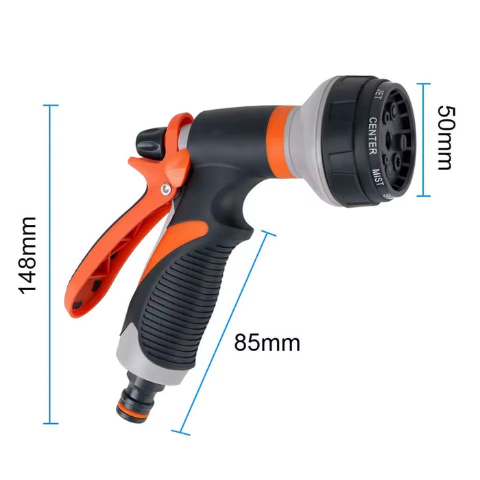 Multifunctionele Tuinsproeikop met 7 Standen – Ergonomisch en Verstelbaar