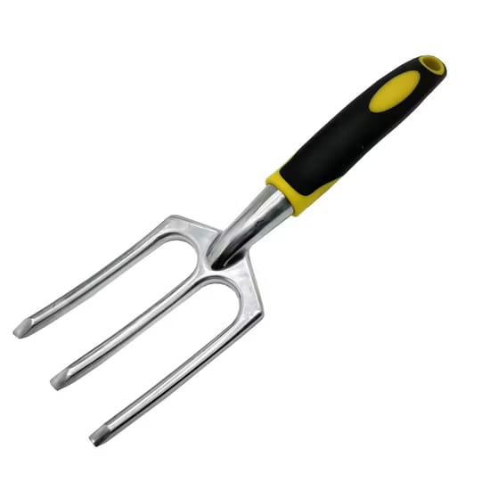 Tuinvork van Roestvrij Staal – Ergonomische Handhark 28 cm
