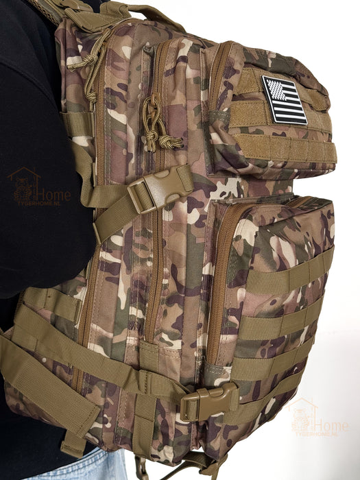 Rugzak Tactische Tas Wandelrugzak en Legertas voor Outdoor, Survival, en Kamperen