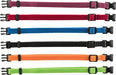 Trixie Puppy Halsband Set Zwart/Rood/Blauw/Appel/Papaya/Orchidee