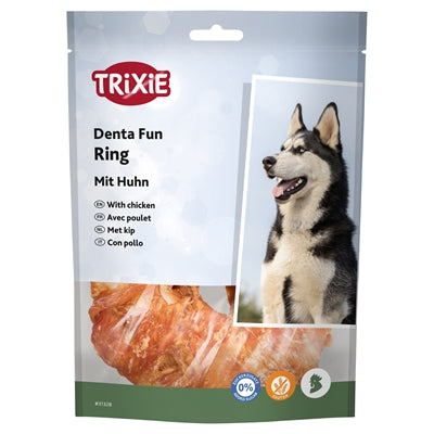 Trixie Denta Fun Kauwring Kip