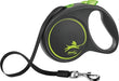 Flexi Rollijn Black Design Tape Groen
