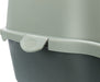Trixie Be Eco Gerecycled Kattenbak Vico Met Kap Antraciet/Groen