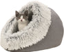 Trixie Kattenmand Iglo Harvey Grijs / Wit-Zwart