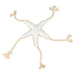 Trixie Be Nordic Zeester Jane Pluche / Touw Beige