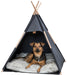 Trixie Schuilplaats Tipi Vilt Antraciet