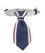 Croci Stropdas Hond Blauw
