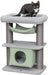 Trixie Kitten Krabpaal Lunito Grijs / Mintgroen