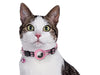 Croci Halsband Kat Met Tag Houder Roze