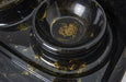 Savic Butler Voerbak En Drinkbak Met Plateau Marble Zwart / Goud