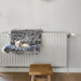 Croci Radiatorhangmat Gemeleerd Zwart
