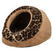 Trixie Kattenmand Iglo Leo  Soft Pluche Bruin / Panterprint