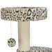 Trixie Krabpaal Leo Panterprint Rond Creme