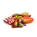 Happy Pet Tabby Patch Fast Food Met Catnip Assorti