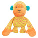 Trixie Aap Stof Geel / Oranje