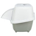 Trixie Kattenbak Davio Top Outdoor Met Kap Grijs / Wit