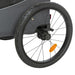 Trixie Hondenfietskar Grijs / Rood