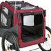 Trixie Hondenfietskar Grijs / Rood