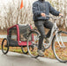 Trixie Hondenfietskar Grijs / Rood