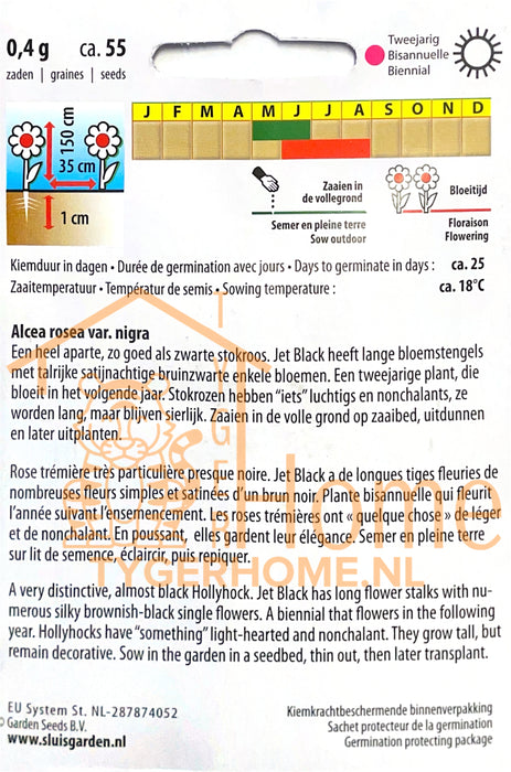 Antwerp Stars Mix – Zaden voor Prachtige, Kleurrijke Vijgenblad Stokrozen