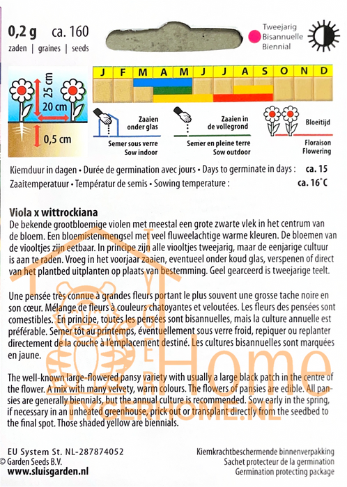 Japans Bloemengazon Sluis Garden Special Mix Perkplanten Half Hoog Zaden: Kweek Prachtige, Kleurrijke Bloemen - Grow Beautiful, Half-Height Japanese Flower Lawn Mix - Cultivez de Magnifiques Fleurs Japonaises